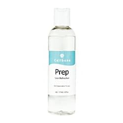 Prep skin refresher helps remove dead skin cells, excess oil, and any residue after cleansing. Prep will stimulate new skin cells and promote a clear, smooth, healthy looking complexion.