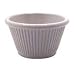 RAMEKIN FLUTE BONE 4.5 OZ, CS 6 DZ, 06-0583 GESSNER PRODUCTS COMPANY SERVING ACCESSORIES