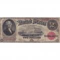 $1 1917 Legal Tender Note, G-VG