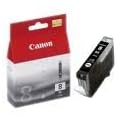 1 Originale Canon Patrone CLI-8bk photoschwarz f�r diese Drucker:IP3300;IP3500;IP4200; IP4300;IP4500;IP5200; IP5200R;IP5300;IP6600; IP6700D;IP8500;MX700; MX850;MP500;MP510; MP520;MP530;MP600; MP600R;MP610;MP800; MP800R;MP810;MP830; MP950;MP960;MP970; Pro9000