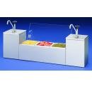 APW Wyott Condiment Dispenser Station Narrow CSS DTS N5