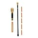 Skull Brandy Smuggler Walking Cane Flask