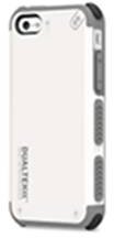 PureGear DualTek Case for iPhone 5C - Retail Packaging - White