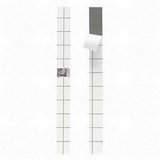 C-Line Self-Adhesive Reinforcing Strips, 10.75 x 1 Inches, Clear, 200 per Box (64112)