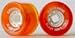 Seismic Blast Wave 78mm/75a wheels - Clear Orange