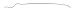 Toys : 14k Cross in Oval Necklace