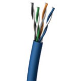 Cables to Go - Bulk cable - bare wire - bare wire - 1000 ft - UTP - ( CAT 6a ) - blue
