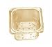 H-Pan Colander, 10-7/16'' X 12-3/4'' X 5'' Deep, Polysulfone, Fits 1/2 Size Food Pans...