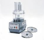 Commercial Food Processor, Light Duty, Clear Bowl Attachment, 2 Plates Included