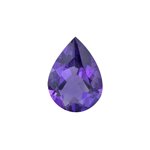 10x7 mm-1.36 Cts Amethyst ( Pear-AA )