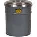 Justrite 26330 Cease-Fire Steel Painted Head, 19-7/8" OD, Red, For 30 Gallon Drums