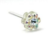 Blomdahl Medical Plastic Daisy - Rainbow/Alexandrite, 5mm