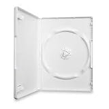 Electronics : White Single DVD Cases (25 x pack)