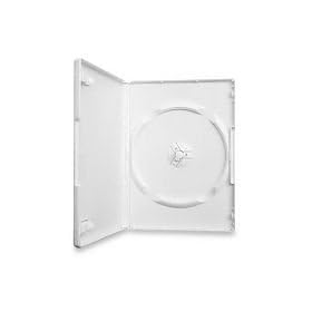 White Single DVD Cases (25 x pack)