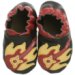 Robeez Infant/Toddler Guitar Slip On,Black,12-18 Mo (US Toddler 5.5-6.5 M)