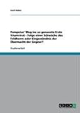 Pompeius' Weg ins so genannte Erste Triumvirat - Folge einer Schw�che des Feldherrn oder Eingest�ndnis der �bermacht der Gegner?