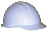 3M 46310-00000 LR50 Hard Hat, with 4-pt. Pinlock Suspension, White