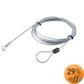 バッファローコクヨサプライ BUFFALO セキュリティーワイヤー 4.5Φ*2M BSQW4520A