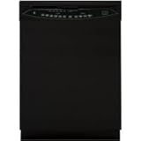 GE GLD7400RBB Full Console Dishwasher - Black