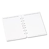 Franklin Covey 26888 Organizer Pages, Lined, 50 Sheets Per Pack, 5-1/2 x 8-1/2 Sheets