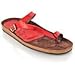 Donald J Pliner Leather Sandal with Adjustable T-Strap Buckle Image