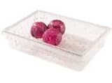 Food Storage Box, Colander 18'' x 26'' Clear
