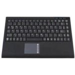 Keysonic ACK-540U+ Black Mini Keyboard with Integrated Smart Touchpad