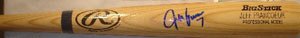 Jeff Francoeur Signed Rawlings Big Stick Name Engraved Bat