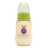Green to Grow 5 oz. Regular Neck BPA-Free Baby Bottle