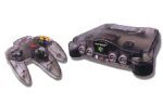 Nintendo 64 System - Video Game Console - Smoke (Transparent Black)