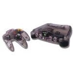 Nintendo 64 System - Video Game Console - Smoke (Transparent Black) by Nintendo