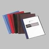 AVERY-DENNISON / Clear front report covers, 1/2 capacity, blue / AVE47795 / Sold as 1 Each / Mfr Part # 47795