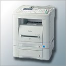 Panasonic Panafax UF-6950 - Multifunction ( B/W ) - laser - copying (up to): 15 ppm - printing (up to): 15 ppm - 250 sheets - 33.6 Kbps - USB, 10/100 Base-TX