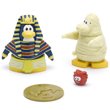 Disney Club Penguin Series 2 Mix'n'Match 2 inch Figure Set Egyptian & Mummy Includes Coin with Code