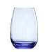 Luigi Bormioli Michelangelo Color Palette 15-1/2-Ounce Blue Beverage Glass, Set of 4