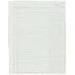 Wilson Jones ColumnWrite Columnar Pad, 11 x 8.5 Inch Size, Ruled Both Sides Alike, 41 Lines per Page, 8 Columns, Green, 50 Sheets per Pad (WG7208A)