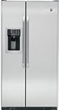 GE Cafe : CSHS5UGXSS Energy Star 25.4 Cu. Ft. Side-By-Side Refrigerator with Dispenser