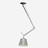 Artemide Tolomeo Sospensione Decentrata Satin, Schirm ø32cm