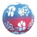 Hawaiian Antenna Ball Topper in Red & Blue