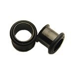 Blackline Titanium Single Flared Eyelet Plug, in 8g (Gauge), Sold Individually