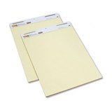 3M 561 Post-It Self-Stick Yellow Ruled Easel Pads, 30 25x30 Sheets pad, 4pads carton by 3M