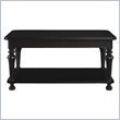 Lexington Long Cove Meridian Coffee Table with Midnight Brown Wood Finis