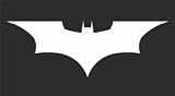 Batman - Dark Knight White Vinyl Sticker