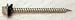 Hillman Zinc Plated Steel Washer Sheet Metal Screws (1560902) Bx/2000