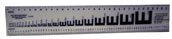 C-Thru Graphic Art Rulers 2 in. x 18 in. opaque GA-86