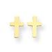 14k Cross Earrings