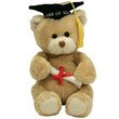 TY Beanie Babies Scholar  - 2007 Graduation Bear with Diploma