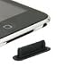 Dock Port Anti-dust Plug / Dust Stopper (Black) for Apple mp3