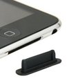 Dock Port Anti-dust Plug / Dust Stopper (Black) for Ipod apple