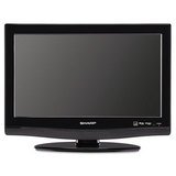 Sharp LC-19DV27UT 19 TV/DVD Combo - 19 - LCD - Active Matrix - ATSC, NTSC - 16:9 - 1366 x 768 - Stereo Sound - HDTV - DVD-R - Energy Star Compliance